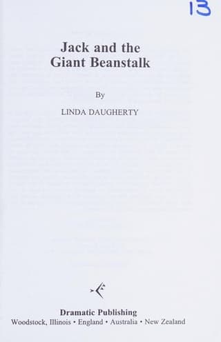 Jack and the Giant Beanstalk Book Cover