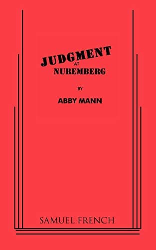 Judgment At Nuremberg Book Cover