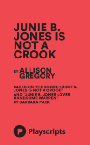 Junie B. Jones is Not a Crook Book Cover