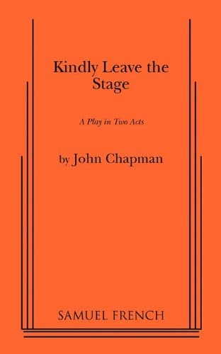 Kindly Leave The Stage Book Cover