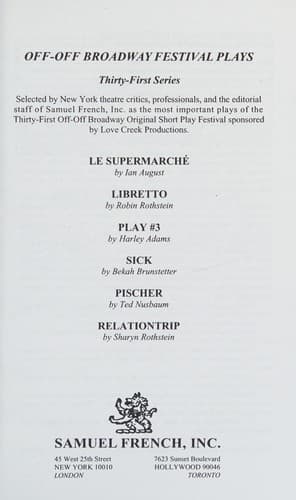 Le Supermarché, Or What I Did For Lunch Book Cover
