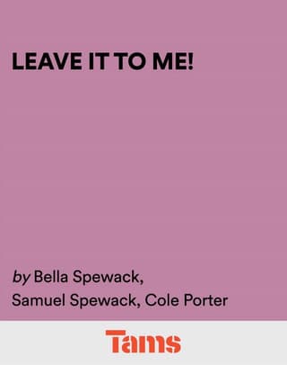 Leave It To Me! Book Cover