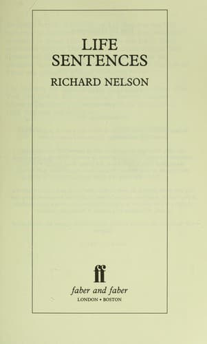 Life Sentences Book Cover