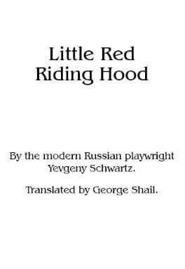 Little Red Riding Hood Book Cover