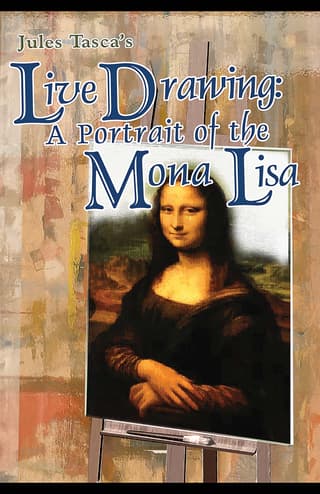 Live Drawing: A Portrait of the Mona Lisa Book Cover
