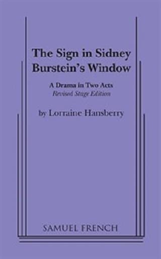 Lorraine Hansberry's The Sign In Sidney Brustein's Window Book Cover