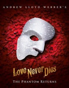 Love Never Dies (Lloyd Webber) Book Cover
