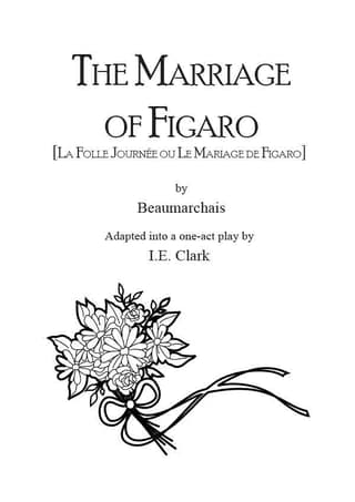 Marriage of Figaro (La Folle Journée ou le Mariage de Figaro) Book Cover