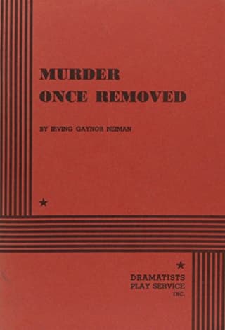 Murder Once Removed Book Cover