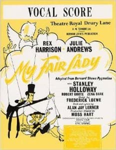 My Fair Lady: Vocal Score Book Cover