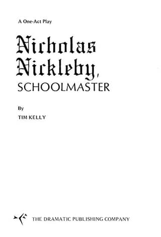 Nicholas Nickleby Book Cover