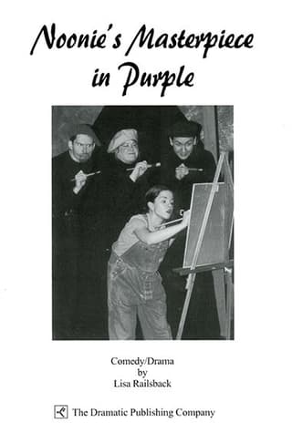 Noonie's Masterpiece In Purple Book Cover