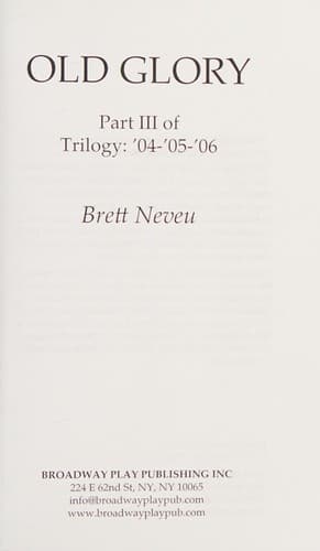 Old Glory Book Cover
