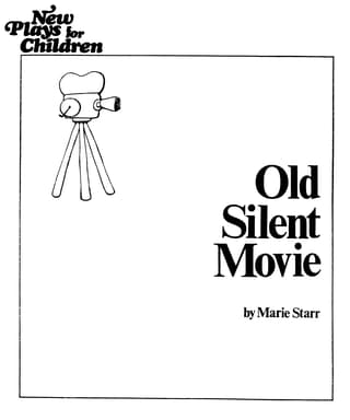 Old Silent Movie Book Cover