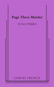 Page Three Murder Book Cover