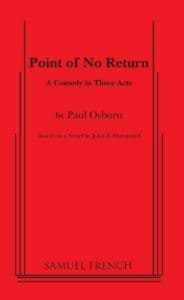 Point of No Return Book Cover