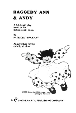Raggedy Ann And Andy Book Cover