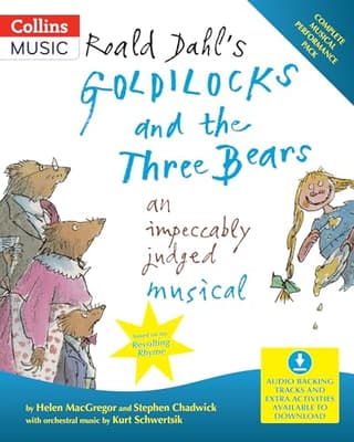 Roald Dahl - Goldilocks and the Three Bears Book Cover