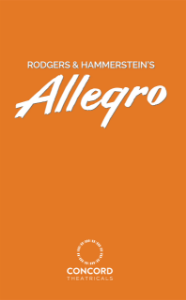 Rodgers & Hammerstein's Allegro Book Cover