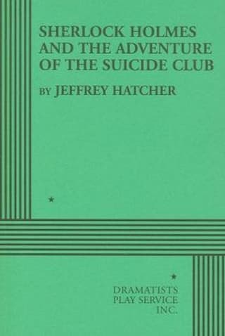 Sherlock Holmes And The Adventure Of The Suicide Club Book Cover