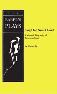 Sing Out Sweet Land Book Cover