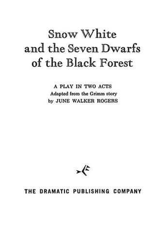 Snow White and the Seven Dwarfs of the Black Forest Book Cover