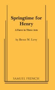 Springtime for Henry Book Cover