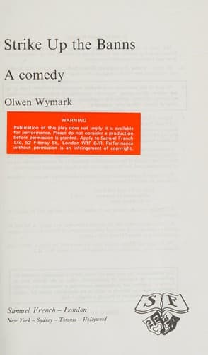 Strike Up The Banns Book Cover