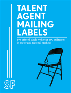 Talent Agents Mailing Labels (Actor's Suite) Book Cover