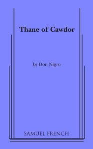 Thane of Cawdor Book Cover