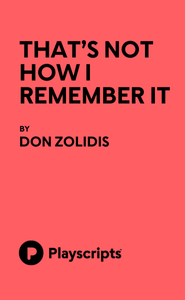 That's Not How I Remember It Book Cover