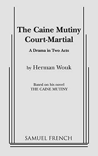 The Caine Mutiny Court Martial Book Cover