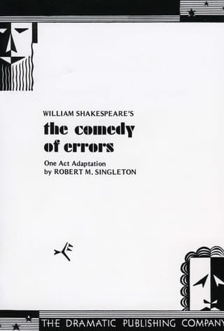 The Comedy of Errors Book Cover