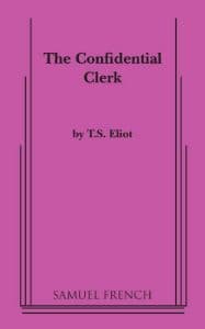 The Confidential Clerk Book Cover