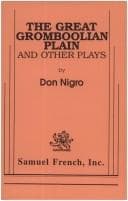 The Great Gromboolian Plain And Other Plays Book Cover