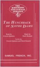 The Hunchback Of Notre Dame Book Cover