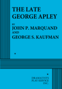 The Late George Apley Book Cover