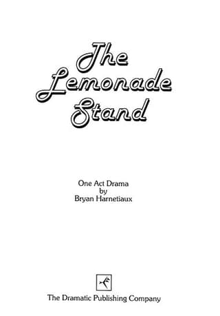 The Lemonade Stand Book Cover