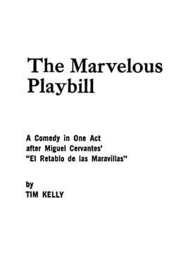 The Marvelous Playbill Book Cover