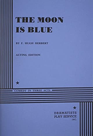 The Moon Is Blue Book Cover