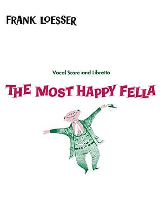 The Most Happy Fella - Vocal Score Libretto Book Cover