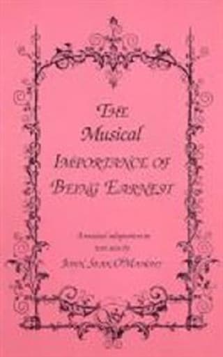 The Musical Importance of Being Earnest Book Cover