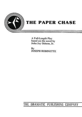 The Paper Chase Book Cover