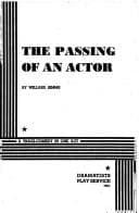 The Passing Of An Actor Book Cover