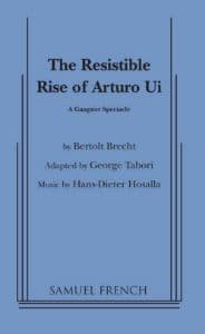 The Resistible Rise of Arturo Ui (Tabori, trans.) Book Cover