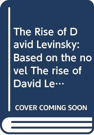 The Rise Of David Levinsky Book Cover