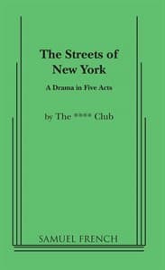 The Streets of New York (Also known as: The Poor of New York) Book Cover