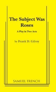 The Subject Was Roses Book Cover