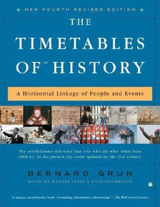The Timetables of History: A Horizontal Linkage of People and Events Book Cover