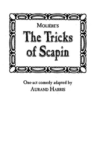 The Tricks of Scapin Book Cover